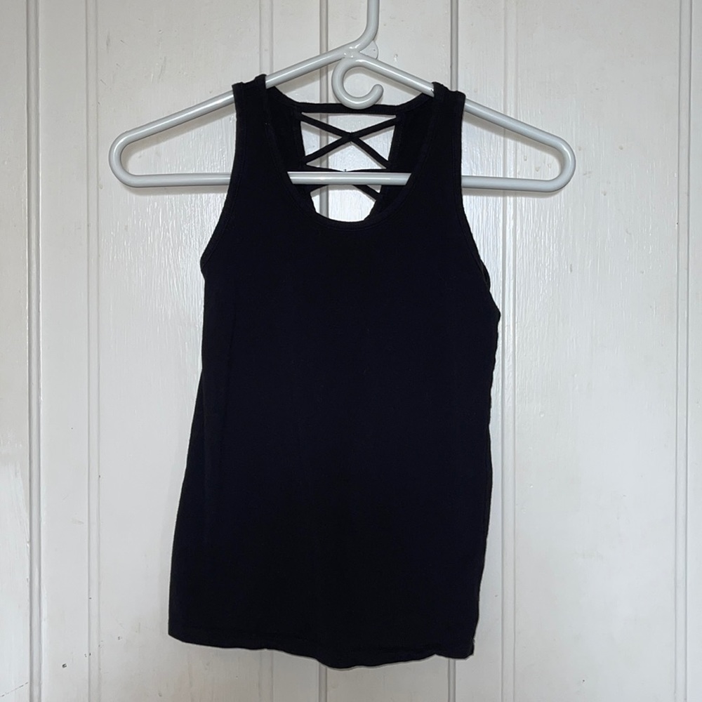 Old Navy Lattice Back Tank Top